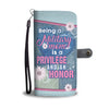 Being A Military Mom Is A Privilege And An Honor Wallet Phone Case