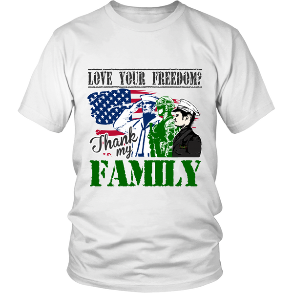 Love Your Freedom? Thank my Family!