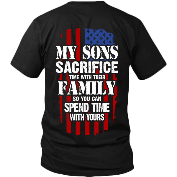My Sons Sacrifice Time With Their Family So You Can Spend Time With Yours
