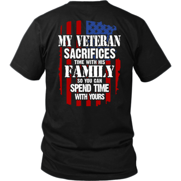 My Veteran Sacrifices Time With His Family So You Can Spend Time With Yours