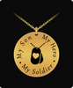 My Son My Hero My Soldier Necklace