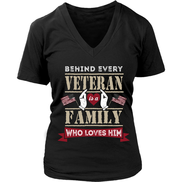 Behind Every Veteran Is A Family Who Loves Him
