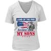 Land Of The Free Because Of My Sons