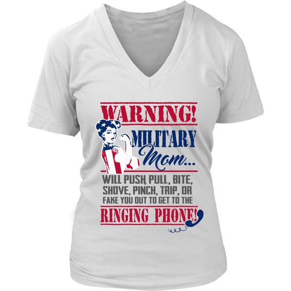 Warning Military Mom
