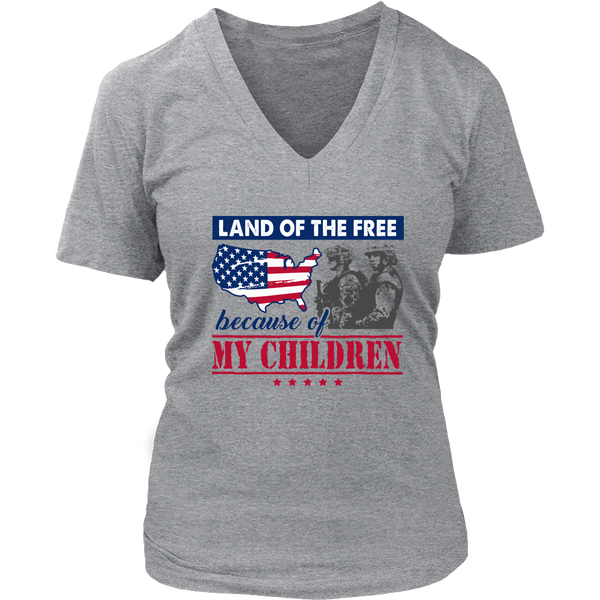 Land of the Free because of My Children (Grey Version)