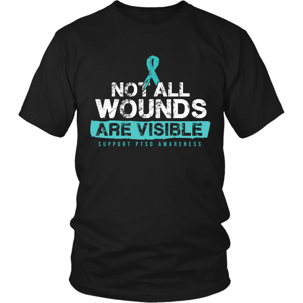 Not All Wounds are Visible Support PTSD Awareness